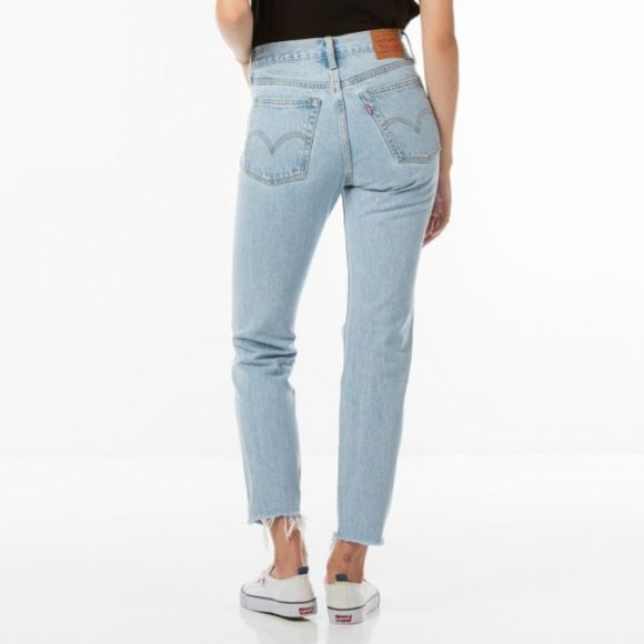raw hem levis